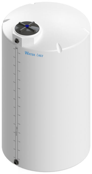 1500 Gal ProChem® Potable Water Tank w/Bulkhead Fittings - Twist Lid 16